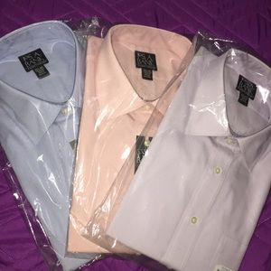 Men’s Dress Shirts (3). Jos.A.Banks. Size 17.5-34